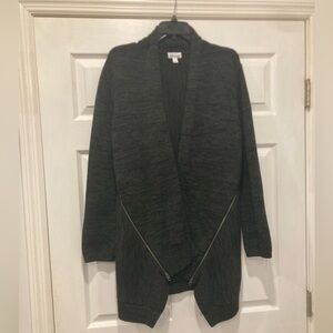 Market & Spruce Dark Green Sweater